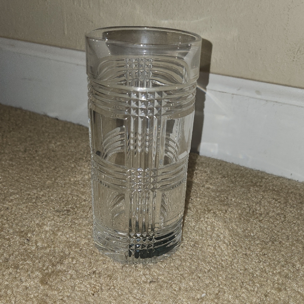 Ralph Lauren, Set of 4 Highball, Glen Plaid, New in Box. Never Used.